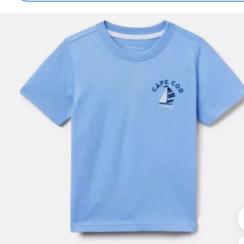 NWT- Janie and Jack Sailboat Cape Cod Tee